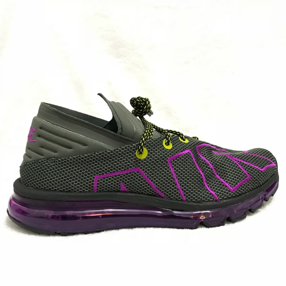 Nike Air Max Flair Men's Running Shoes Grey/Purple